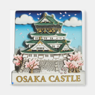 Kühlschrankmagnet Design Prompt (Burg Osaka):