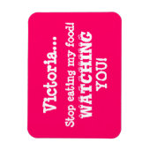 Kühlschrankmagnet-Fan/Rosa Magnet (Vertikal)