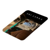 Kühlschrankmagnet für den tuk tuk view magnet (Linke Seite)