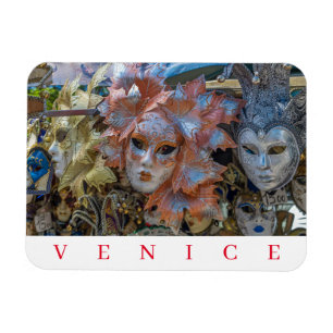 Kühlschrankmagnet für Karneval-Masken in Venedig Magnet