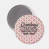 Kühlschrankmagnet - Großmutter-Küche (Vorderseite/Rückseite)