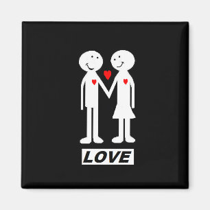 Kühlschrankmagnet "Liebe "