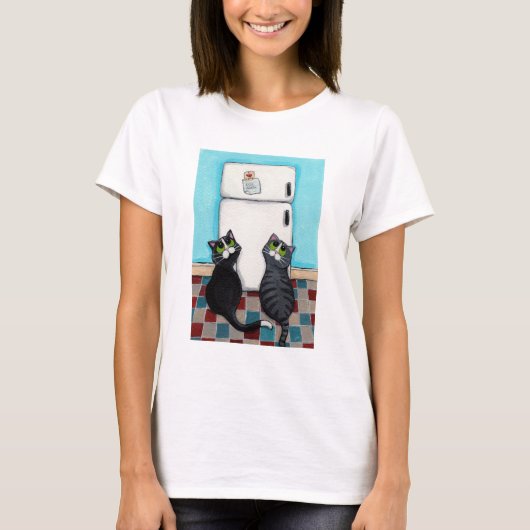 Kühlschrankmagnet Long Sleeve T-Shirt (Vorderseite)