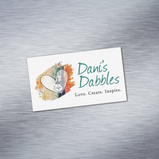 Kühlschrankmagnet Magnetische Visitenkarte (Beispiel)