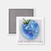 Kühlschrankmagnet "Noch ein Tag" (Vorderseite/Rückseite)