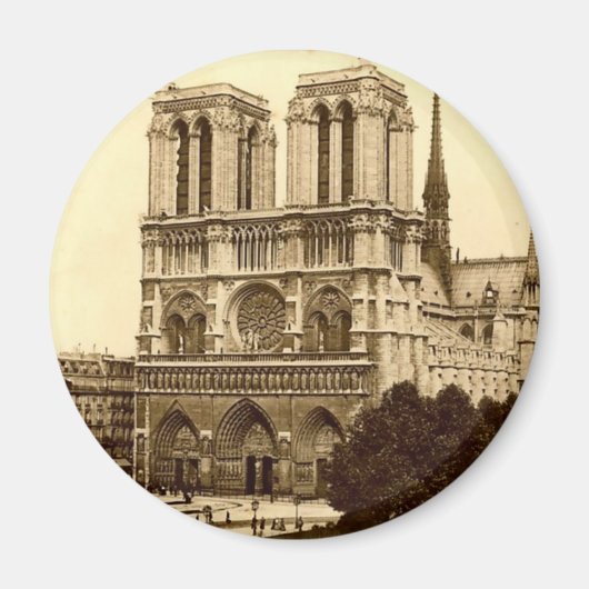 Kühlschrankmagnet - Paris, Notre Dame (Vorne)