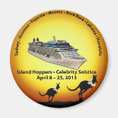 Kühlschrankmagnet Souvenir (Vorne)