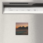Kühlschrankmagnet "Sunset in Rio de Janeiro" (In Situ (Geschirrspüler))