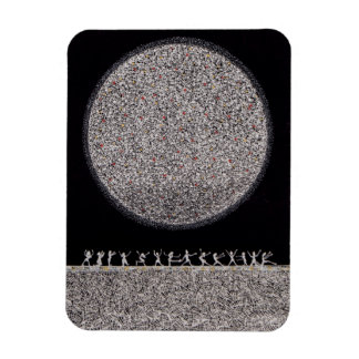 Kühlschrankmagnet - Tanzen unter dem Silbermond Magnet