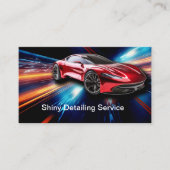 Kühlste Auto-Detailing-Dienste  Visitenkarte (Vorderseite)
