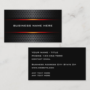 Kühlste Automobiltechnologie Visitenkarten Visitenkarte