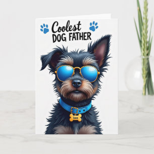 Kühlste Hundes Vater-Tag-Karte Karte