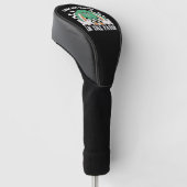 Kühlster Klee im Patch St. Patrick's Day Golf Headcover (angewinkelt)