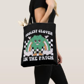 Kühlster Klee im Patch St. Patrick's Day Tasche (Von Nahem)