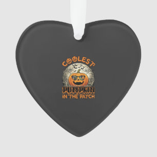 Kühlster Kürbisfeld Halloween Gruselige Sonnenbril Ornament