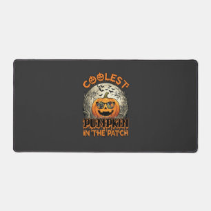 Kühlster Kürbisfeld Halloween Gruselige Sonnenbril Schreibtischunterlage