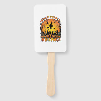 Kühlster Kürbisfeld Halloween Hexe Spinnen Grab Fächer