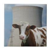 Kühlturm für Kuh und Nukleare Power Fliese (Vorderseite)