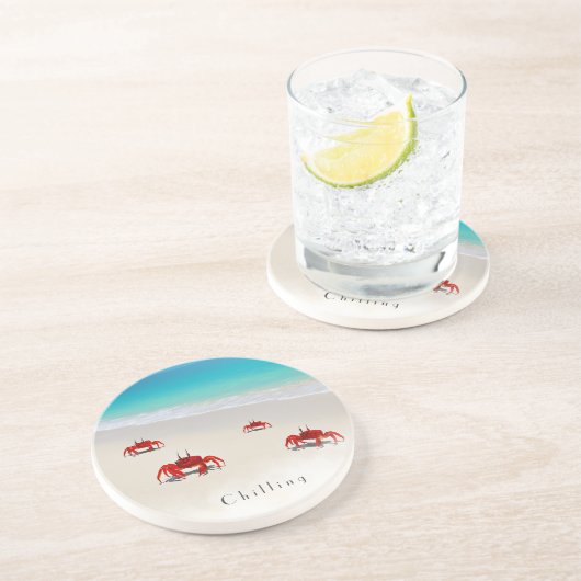 Kühlung — Keramik Beach Untersetzer (Seite)