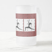 Kühlung Mattglas Bierglas (VorderseiteRechts)