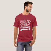 Kühlung und Grillen T-Shirt (Vorne ganz)