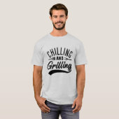 Kühlung und Grillen T-Shirt (Vorne ganz)