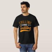 Kühlung und Grillen T-Shirt (Vorne ganz)