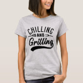 Kühlung und Grillen T-Shirt (Vorderseite)