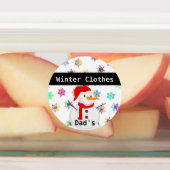 Kühlwetter-/saisonale Speicherverpackungsetiketten Etiketten (Befestigt)