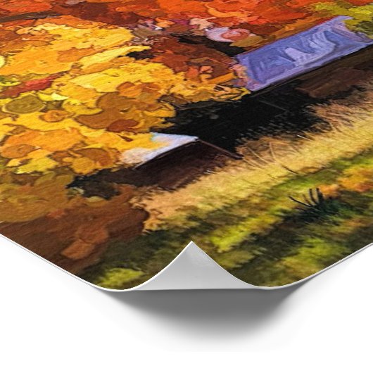 Kuhmalerei Poster (Ecke)