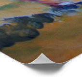 Kuhmalerei Poster (Ecke)