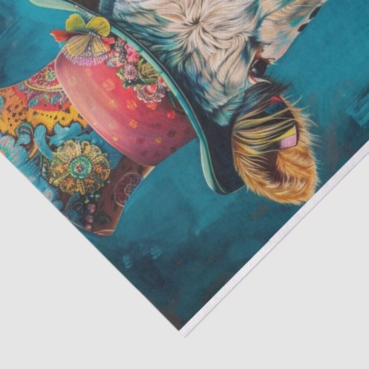 Kuhmania3 Seidenpapier (Ausschnitt)