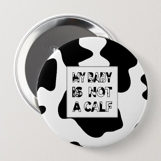 Kuhmilch Button (Vorne & Hinten)