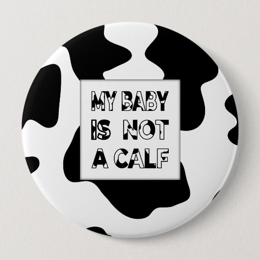 Kuhmilch Button (Vorderseite)