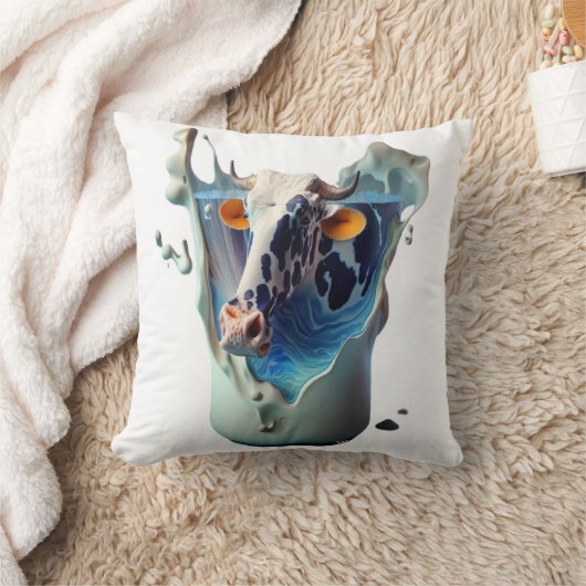 Kuhmilch Kissen (Decke)