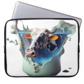 Kuhmilch Laptopschutzhülle (Vorderseite)