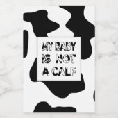 Kuhmilch Lebensmitteletikett (Einzelnes Label)