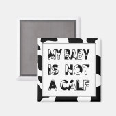 Kuhmilch Magnet (Vorderseite/Rückseite)