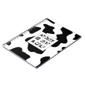 Kuhmilch Notizblock (Linke Seite)