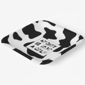 Kuhmilch Pappteller (Gewinkelt)