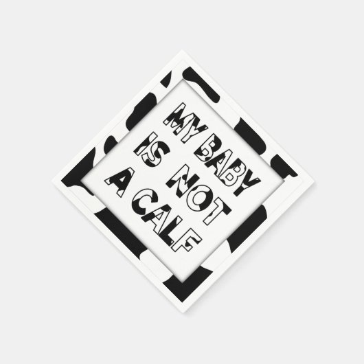 Kuhmilch Serviette (Ecke)