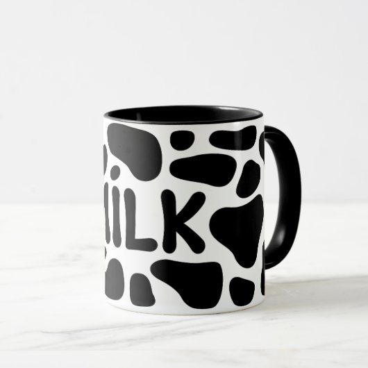 Kuhmilch Tasse (VorderseiteRechts)