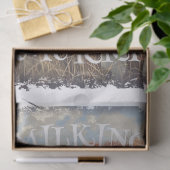 Kuhmilchmelken Holstein Friesian - Personalize Seidenpapier (Geschenk)