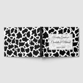 Kuhmuster-Background-Hochzeit Gästebuch (Voll)