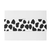 Kuhmuster Einladungsbanderole (Rückseitenbeispiel)