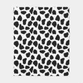 Kuhmuster Fleecedecke (Vorderseite)