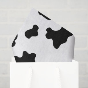 Kuhmuster Geschenk Gewebe Papier