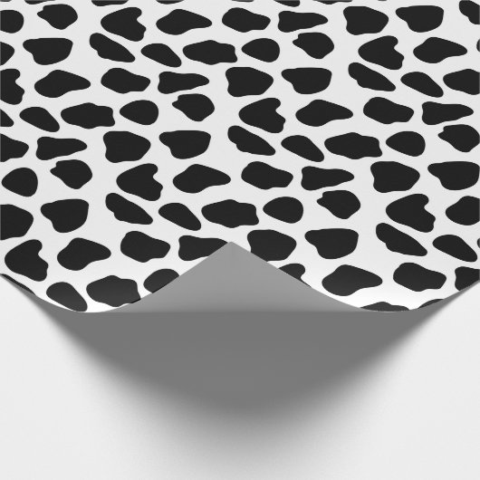 Kuhmuster Geschenkpapier (Ecke)