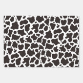 Kuhmuster Geschenkpapier Set (Vorderseite)