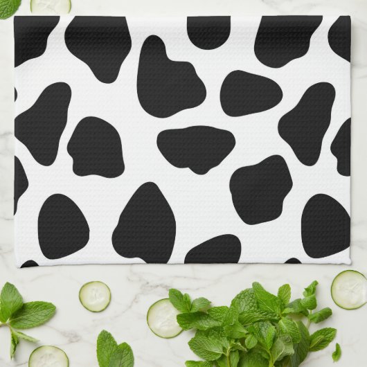 Kuhmuster Handtuch (Gefaltet)